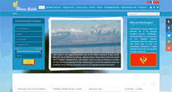 Desktop Screenshot of montenegro-visit.com